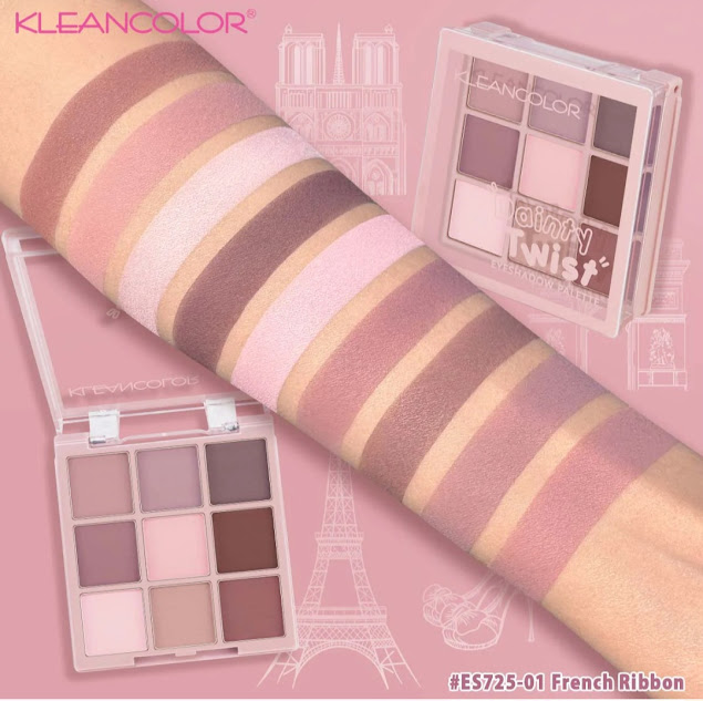 PALETA DE SOMBRA KLEANCOLOR DAINTY TWIST